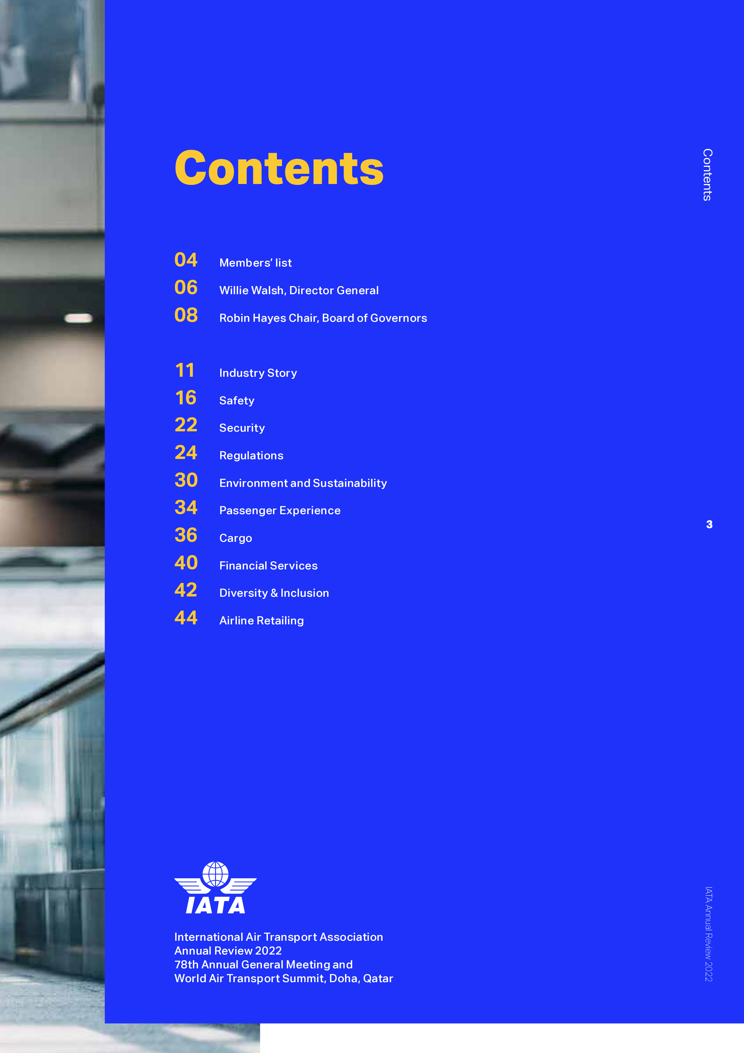 国际航空运输协会(IATA):2022年全球商业航空运输业年度报告(英文版)